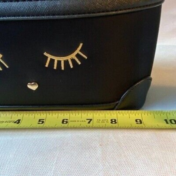 New Vegan Leather Cat Makeup Bag Duo - Picture 10 of 11